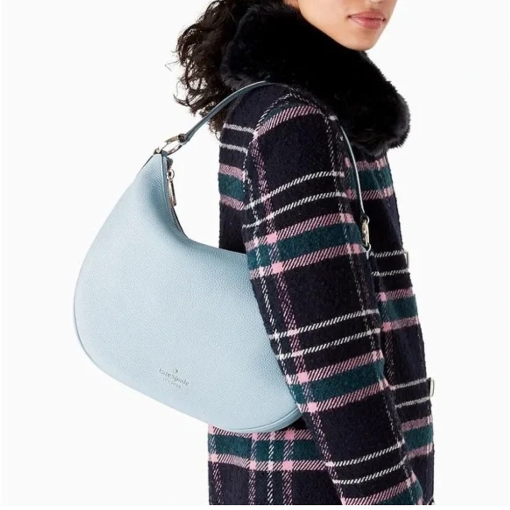 Kate Spade Weston Frosty Sky Blue Hobo NWT